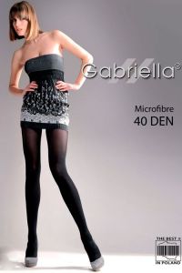 Gabriella Microfibre 40 den Code 121 rajstopy t-band