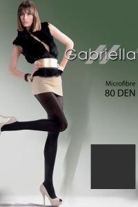 Gabriella Microfibre 80 den Code 123 rajstopy t-band