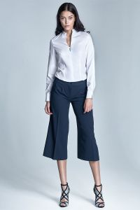 Spodnie culottes - granat - SD24