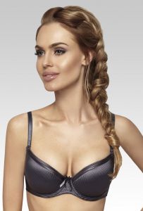 JOLIE biustonosz 2033 Grey push-up kopa